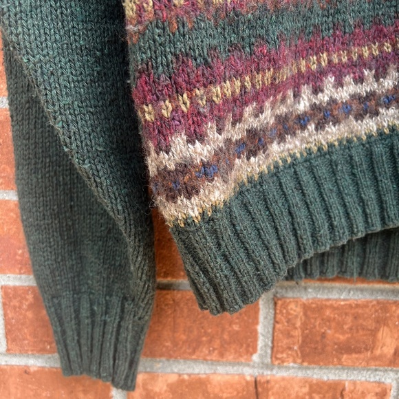 Eddie Bauer Cotton/Wool Blend Sweater - Size Large - Picture 6 of 8